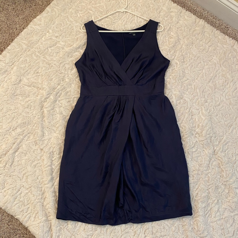 J Crew Navy Formal Dress